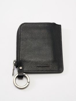 �㴰���wjk�����֥른��������/KOBE LEATHER mini wallet/black