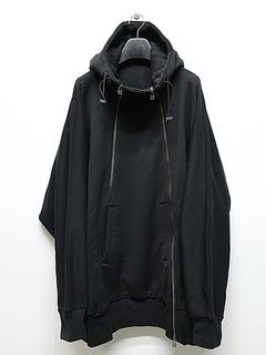 Ground Y饦ɥ磻/ULTIMA HEAVY FLEECE INVERTED V HOODIE SLIM/BLACK