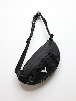 Ground Y ボディバッグ　美品 SHOULDER BAG WITH CLASP CLOSURE(FREE SIZE Black): Ground Y｜THE