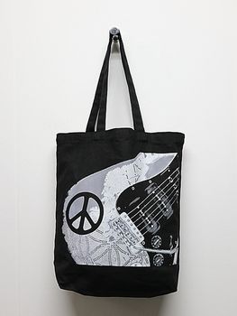 �㴰���THE ONENESS�������ͥ�/Organic Cotton Canvas Tote Bag/Black