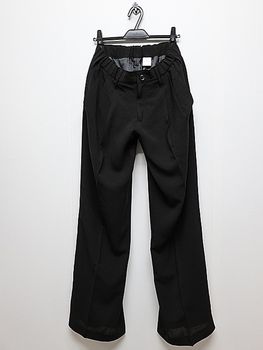 �㴰���THE ONENESS�������ͥ�/Bio Voil Wide Slacks/Black
