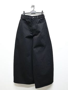LAD MUSICIAN����å� �ߥ塼�������/14oz DENIM WIDE PANTS/BLACK