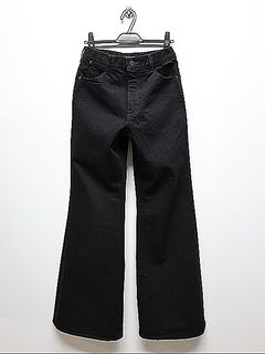 LAD MUSICIAN����å� �ߥ塼�������/14oz DENIM FLARE PANTS/BLACK