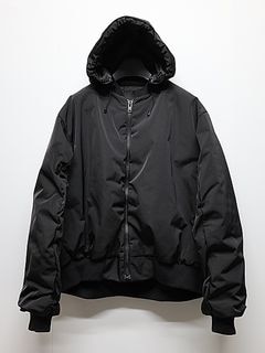 LAD MUSICIANå ߥ塼/SOLO TWILL HOODED MA-1/BLACK