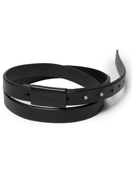 RIPVANWINKLE����åץ����󥦥��󥯥�/�����ꥢ�󥷥����� Steer Leather BELT/BLACK.