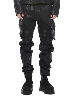 (ͽ)1112ͽ/JULIUSꥦ/10oz DENIM TROUSERS7/BLACK