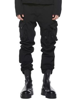 JULIUS����ꥦ��/10oz DENIM TROUSERS7/BLACK