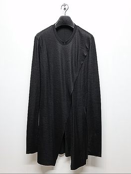 SALE30%OFF/JULIUS����ꥦ��/WOOL SZ JERSEY CUT & SEWN3/BLACK.