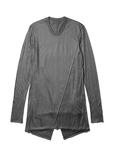 JULIUSꥦ/WOOL SZ JERSEY CUT & SEWN3/GRAY