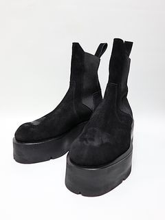 JULIUS����ꥦ��/COW VELOUR FOOT WEAR1/BLACK