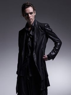 kiryuyrik奦奦/130Chintz Layered Jacket/Black