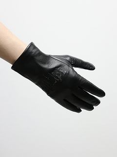 kiryuyrik奦奦/Sheep Hide Slim Glove/Black