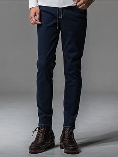 (ͽʡ910ͽ/37TH RESOUND CLOTHINGꥵɥ/regular taperd MICK DENIM JERSEY/INDO/W