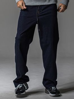 RESOUND CLOTHING���ꥵ����ɥ���������/regular taperd KING DENIM JERSEY/INDO/W.