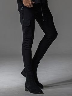 (ͽʡ89ͽ/37TH RESOUND CLOTHINGꥵɥ/TIGHT TAPERD Darrell cargo PT/BKLBK