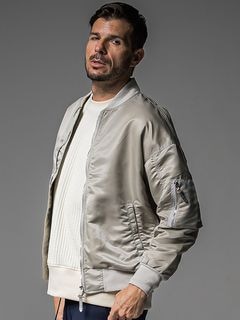 (ͽʡ910ͽ/37TH RESOUND CLOTHINGꥵɥ/LIGHT David JACKET/NYLONGREYGE