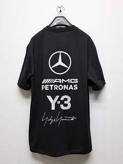 Y-3���磻���꡼/F1 LOGO SS TEE/BLACK