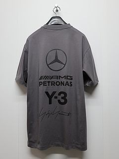 Y-3���磻���꡼/F1 LOGO SS TEE/GRANIT