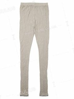 (ͽ)23ͽ/JULIUSꥦ/RAYON LACY KNIT JACQUARD TROUSERS29/SAND