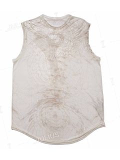 (ͽ)23ͽ/JULIUSꥦ/PRINTED CUPRO SZ JERSEY CUT & SEWN30/OFF WHITE