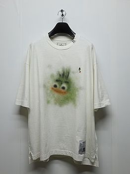 Maison MIHARA YASUHIRO��LEON PRINTED TEE/WHITE