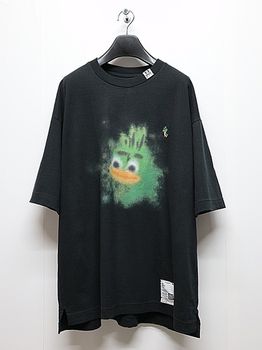 Maison MIHARA YASUHIRO��LEON PRINTED TEE/BLACK