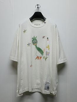 Maison MIHARA YASUHIRO��LEON KIDS DOODLE TEE/WHITE