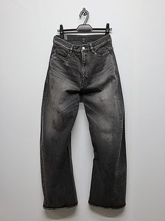 ATTACHMENT�������å�����/13OZ DENIM 3D JEANS/BLACK