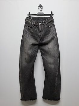 ATTACHMENT�������å�����/13OZ DENIM 3D JEANS/BLACK