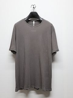 ATTACHMENT�������å�����/100/3 HIGH TWIST JERSEY SLIM FIT S/S TEE/GRAY