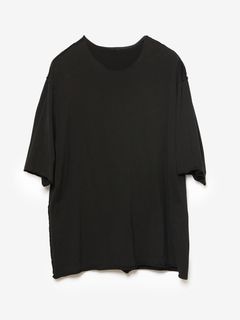(ͽʡ23ͽ/ATTACHMENTå/80/2 PIMA CO JERSEY OVERSIZED LAYERED S/S TEE/BLACK