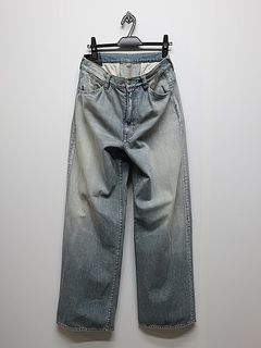 (ͽʡ23ͽ/ATTACHMENTå/11OZ DENIM  WIDE JEANS/L.NAVY