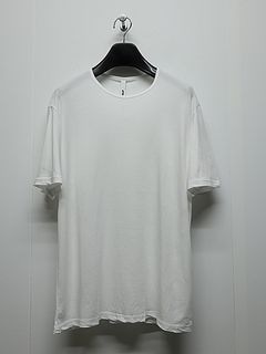 ATTACHMENT�������å�����/100/3 HIGH TWIST JERSEY SLIM FIT S/S TEE/WHITE