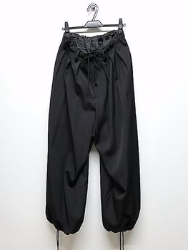 Yohji Yamamoto���襦����ޥ��/���葉��С����֥Х롼��ѥ��/BLACK