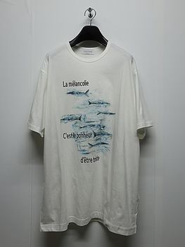 Yohji Yamamoto���襦����ޥ��/30/������ŷ����Ⱦµ�ץ���T�����A/OFF WHITE