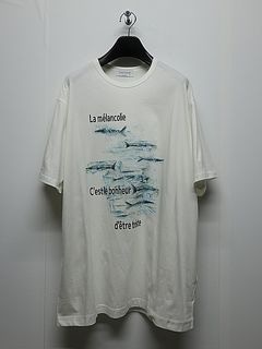 Yohji Yamamoto���襦����ޥ��/30/������ŷ����Ⱦµ�ץ���T�����A/OFF WHITE