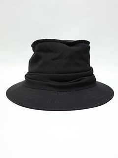 Yohji Yamamoto���襦����ޥ��/���葉��С��ɥ졼�ץϥå�/BLACK