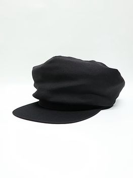 Yohji Yamamoto���襦����ޥ��/���葉��С������ĥ��㥹���å�/BLACK