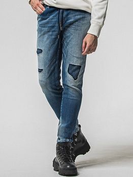RESOUND CLOTHING���ꥵ����ɥ���������/regular taperd MICK DENIM JERSEY/INDCLASH
