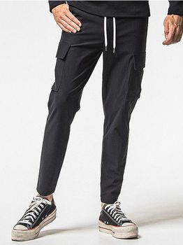 RESOUND CLOTHING���ꥵ����ɥ���������/SEMI LOOSE FIT Roland HEAT cargo PT/BLACK.