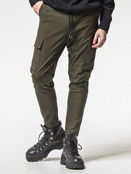 RESOUND CLOTHING���ꥵ����ɥ���������/SEMI LOOSE FIT Roland HEAT cargo PT/KHAKI.