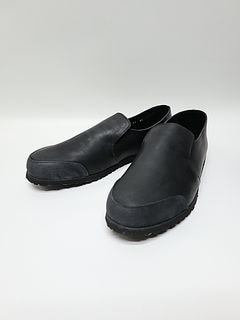 wjk�����֥른��������/combination slip-on shoes/black