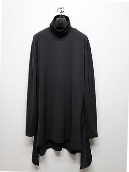 �㴰���THE ONENESS�������ͥ�/ECO BEATENJIKU High Neck Flare PullOver/Black