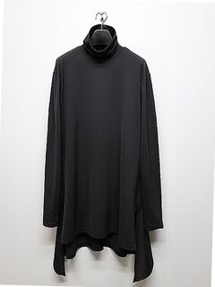 (ͽʡ12ͽ/THE ONENESSͥ/ECO BEATENJIKU High Neck Flare PullOver/Black