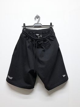Ground Y�����饦��ɥ磻/NEWERA HWC SHORT PANTS GY BOX LOGO BLK/BLACK