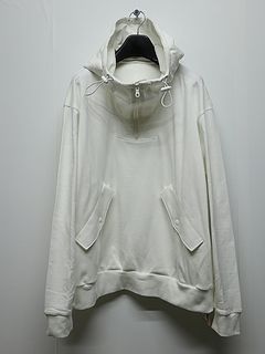 Ground Y�����饦��ɥ磻/40/20 MINI FLEECE ANORAK HOODIE/WHITE