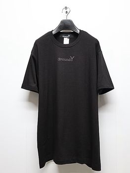 Ground Y�����饦��ɥ磻/20/- JERSEY OCTAGON T-SHIRT/BLACK