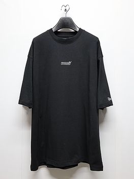 Ground Y�����饦��ɥ磻/NEWERA SS OS CT TEE GY BOX LOGO WHT/BLACK