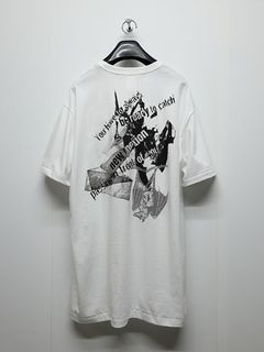 Ground Y�����饦��ɥ磻/20/- JERSEY BAT T-SHIRT/WHITE