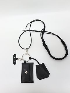 Ground Y�����饦��ɥ磻/COW LEATHER MULTI STRAP/BLACK